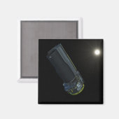 Spitzer gezien in zichtbaar licht magneet (Voorkant / Achterkant)