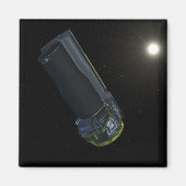 Spitzer gezien in zichtbaar licht magneet (Voorkant)