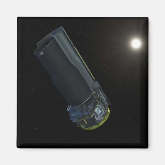 Spitzer gezien in zichtbaar licht magneet (Voorkant)