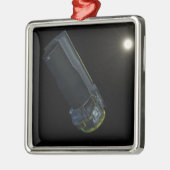 Spitzer gezien in zichtbaar licht metalen ornament (Links)