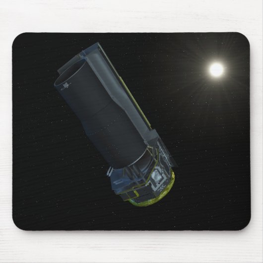 Spitzer gezien in zichtbaar licht muismat (Voorkant)