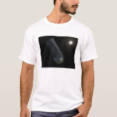 Spitzer gezien in zichtbaar licht t-shirt (Voorkant)