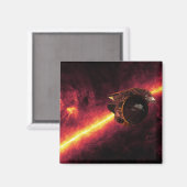 Spitzer gezien tegen de infrarode hemel 2 magneet (Voorkant / Achterkant)