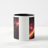 Spitzer gezien tegen de infrarode hemel 2 mok (Midden)