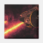 Spitzer gezien tegen de infrarode hemel magneet (Voorkant)