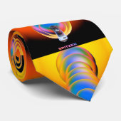 Spitzer Ruimtetelescoop Necktie Stropdas (Opgerold)