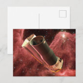 Spitzer-ruimtetelescoopjubileum Briefkaart (Voorkant / Achterkant)