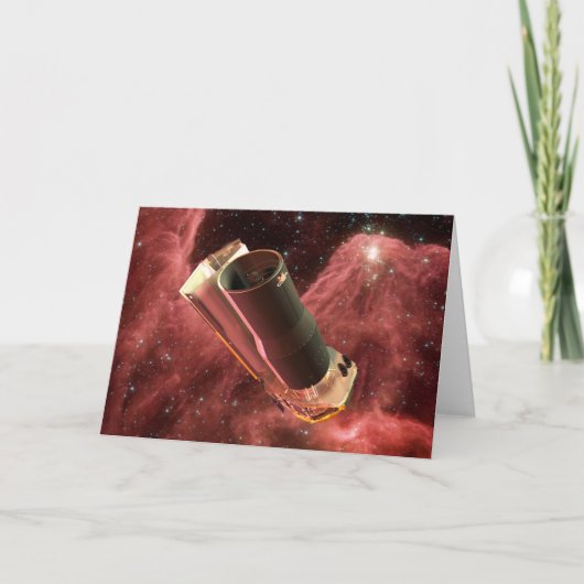 Spitzer-ruimtetelescoopjubileum Kaart (Voorkant)