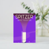 Spitzer Space Telescope Briefkaart (Staand voorkant)
