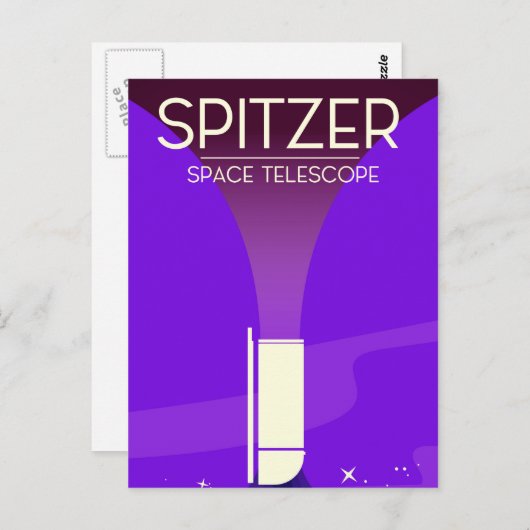 Spitzer Space Telescope Briefkaart (Voorkant / Achterkant)