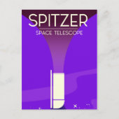 Spitzer Space Telescope Briefkaart (Voorkant)