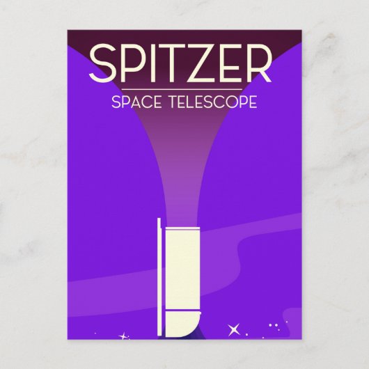 Spitzer Space Telescope Briefkaart (Voorkant)