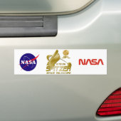 Spitzer Space Telescope Bumpersticker (Op auto)