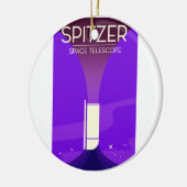 Spitzer Space Telescope Keramisch Ornament (Links)