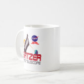 Spitzer Space Telescope Koffiemok (Voorkant links)