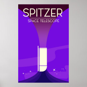 Spitzer Space Telescope Poster