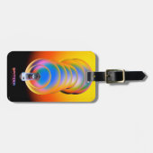 Spitzer Space Telescope Poster. Bagagelabel (Voorkant horizontaal)