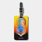 Spitzer Space Telescope Poster. Bagagelabel (Voorkant verticaal)