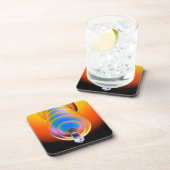 Spitzer Space Telescope Poster. Bier Onderzetter (Rechterzijde)