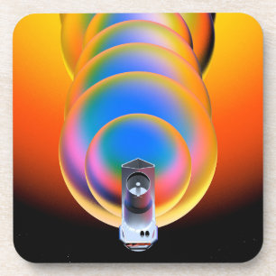 Spitzer Space Telescope Poster. Bier Onderzetter