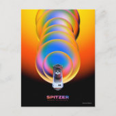 Spitzer Space Telescope Poster. Briefkaart (Voorkant)