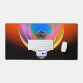 Spitzer Space Telescope Poster. Bureaumat (Keyboard & Muis)