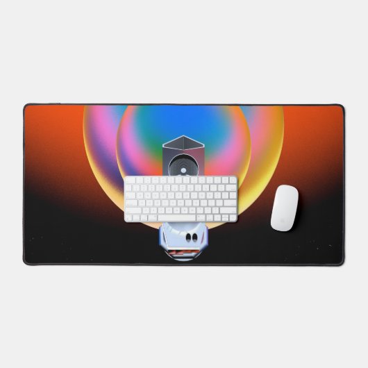 Spitzer Space Telescope Poster. Bureaumat (Keyboard & Muis)