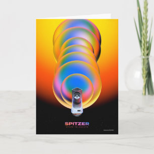 Spitzer Space Telescope Poster. Kaart