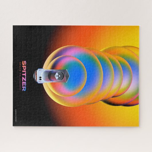 Spitzer Space Telescope Poster. Legpuzzel (Horizontaal)