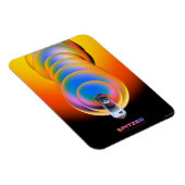 Spitzer Space Telescope Poster. Magneet (Rechterzijde)