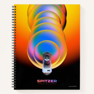 Spitzer Space Telescope Poster. Notitieboek