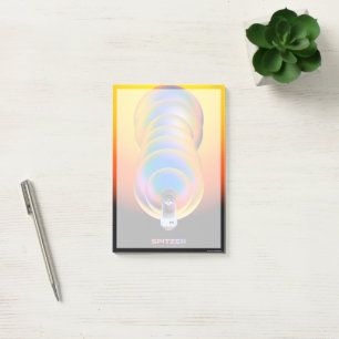 Spitzer Space Telescope Poster. Post-it® Notes