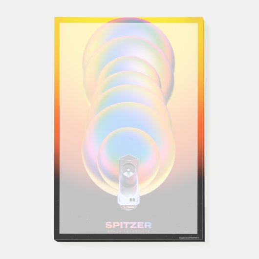 Spitzer Space Telescope Poster. Post-it® Notes (Voorkant)