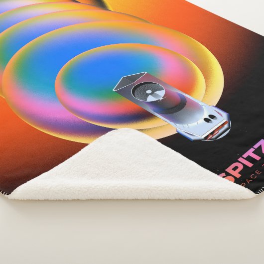 Spitzer Space Telescope Poster. Sherpa Deken (3/4)