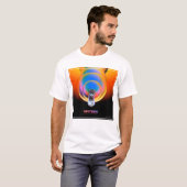 Spitzer Space Telescope Poster. T-shirt (Voorkant volledig)