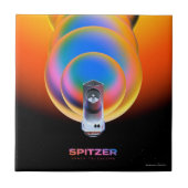 Spitzer Space Telescope Poster. Tegeltje (Voorkant)
