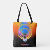 Spitzer Space Telescope Poster. Tote Bag (Achterkant)