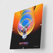 Spitzer Space Telescope Poster. Vierkante Klok (Hoek)
