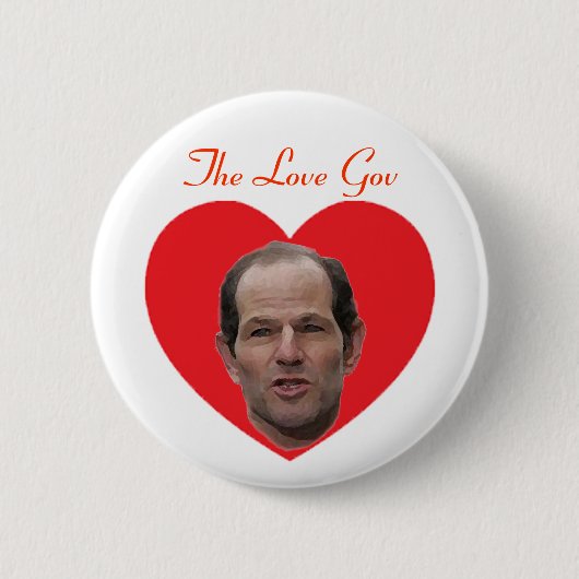 Spitzer:  The Love Gov Ronde Button 5,7 Cm (Voorkant)