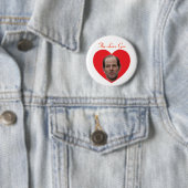 Spitzer:  The Love Gov Ronde Button 5,7 Cm (In situ)