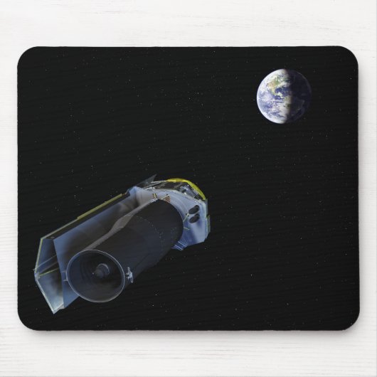 Spitzer wijst zijn hoog-aanwinstenantenne muismat (Voorkant)