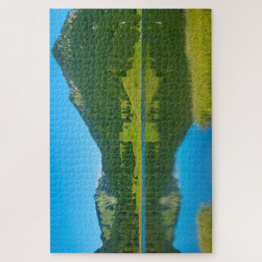 Spitzingsee Bavaria Duitsland. Legpuzzel (Verticaal)
