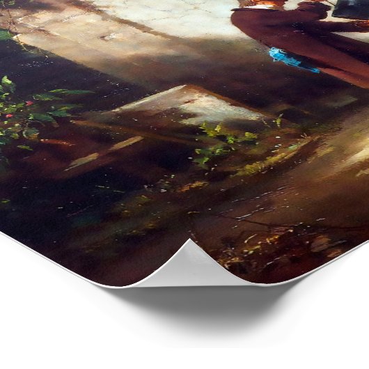 Spitzweg Carl - Der Gartenfreund - Deutsche Maler Poster (Hoek)