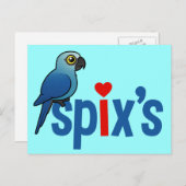 Spix's Love Briefkaart (Voorkant / Achterkant)