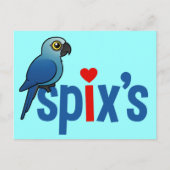 Spix's Love Briefkaart (Voorkant)