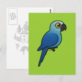 Spix's Macaw Briefkaart (Voorkant / Achterkant)