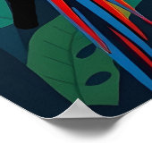 Spix's Macaw - Extinct Wildlife Art Tribute Poster (Hoek)