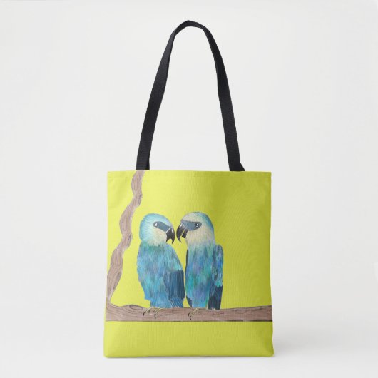 Spix's Macaws op een Canvas tas (Voorkant)