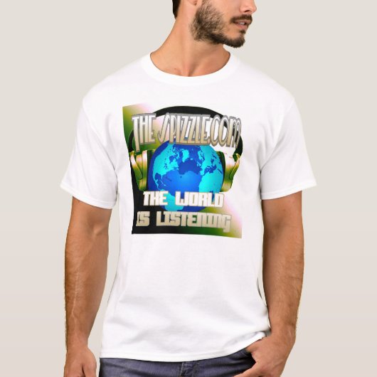 Spizzle Hoofdtelefoon T-Shirt (Voorkant)