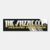 Spizzle Mic Bumpersticker (Voorkant)